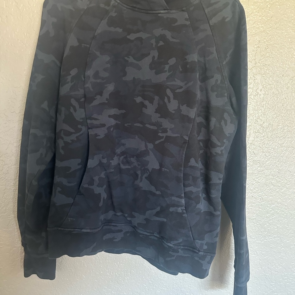 lululemon athletica Black Crewneck Sweater